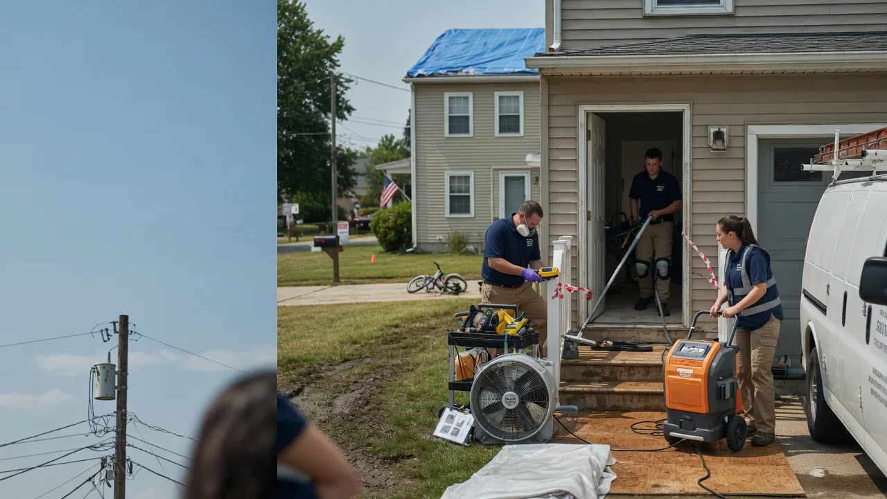 Water Damage Repair in Columbus, WI near me